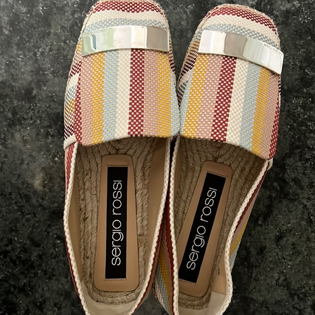 Brand New Sergio Rossi Espadrilles